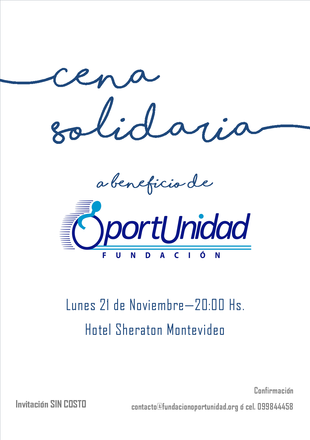 Fundación Oportunidad realiza Cena Benéfica