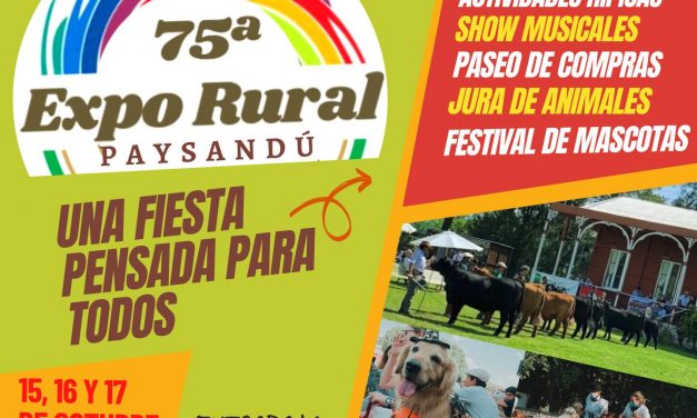 Expo Rural Paysandú con importantes atractivos