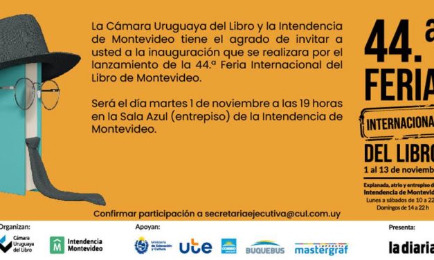 inauguración de la 44ª Feria Internacional del Libro