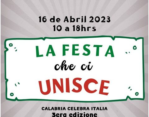 Tercera edición de “La festa che ci unisce. Calabria celebra Italia”