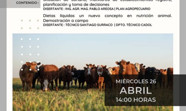 Jornada “Alternativas de manejo en los sistemas ganaderos”