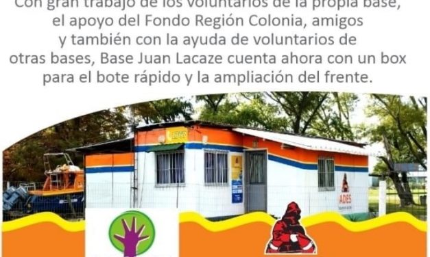 ADES Juan Lacaze inaugura obras en su base