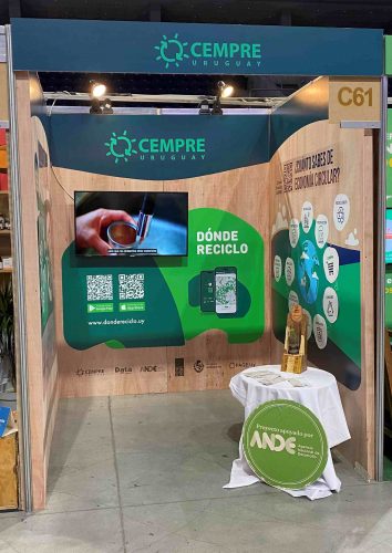 Stand de Cempre en Expo Uruguay Sostenible 2023