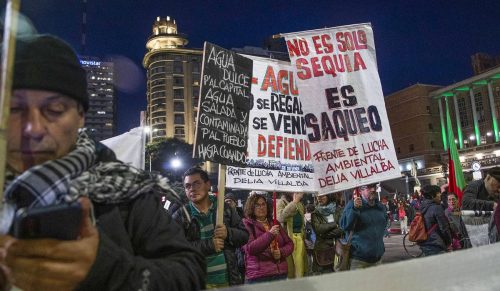 AUTOCONVOCADOS POR EL AGUA