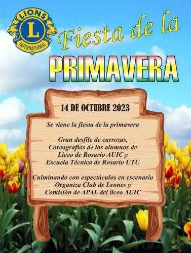 Fiesta de la Primavera Rosario