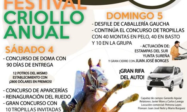 Festival Criollo con Rifa de un auto