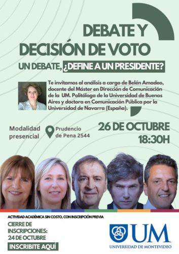 debate y decisión del voto