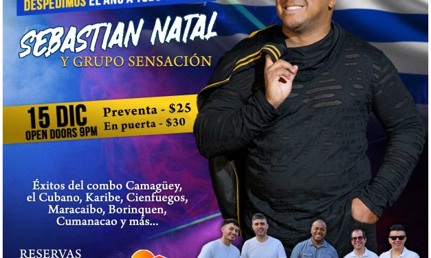 Sebastián Natal y Grupo Sensación en La Choza Náutica de Elizabeth