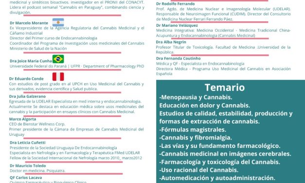 Congreso “Hacia el uso racional del cannabis medicinal”