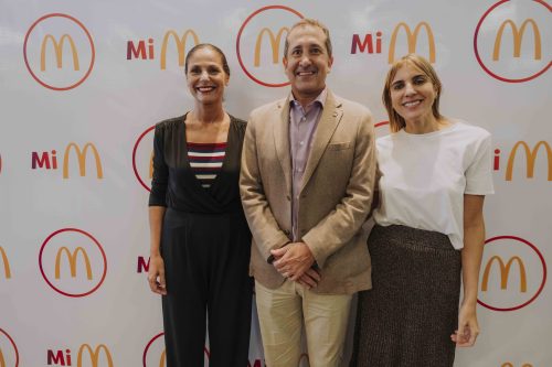 Paula Espasandín, Pablo Díaz y Verónica Meeuwes