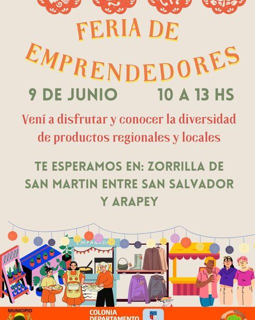 Feria de Emprendedores en Ombúes de Lavalle