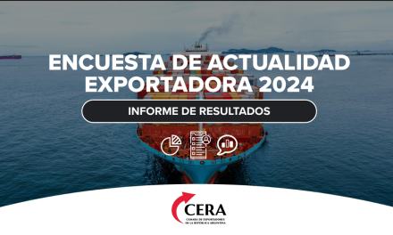 Argentina: 47% de empresas encuestadas prevé un aumento en sus exportaciones comparado con 2023