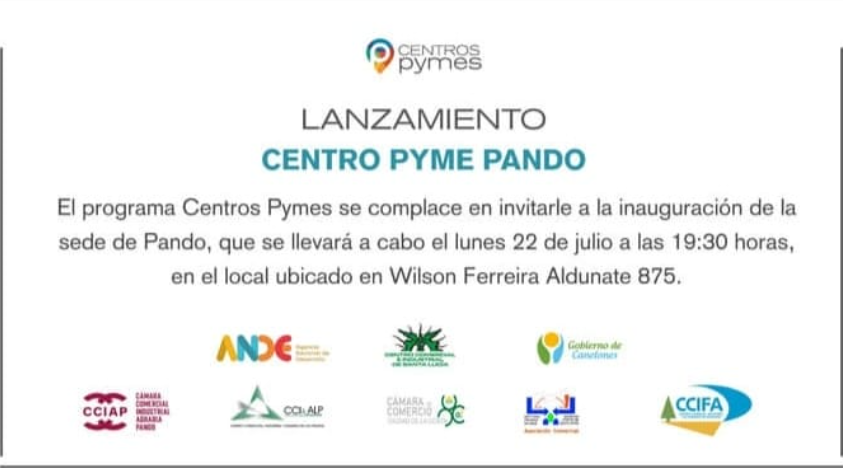 Lanzamiento Centro Pyme Pando