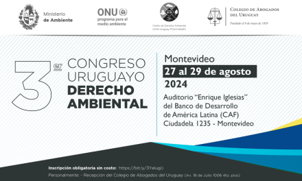 3er. Congreso Uruguayo de Derecho Ambiental