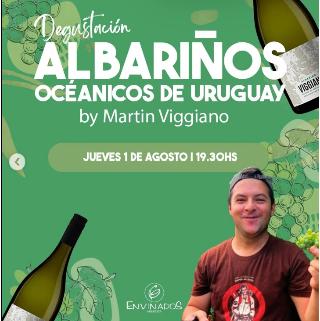 Degustación de Albariños Oceánicos de Uruguay en Mendoza