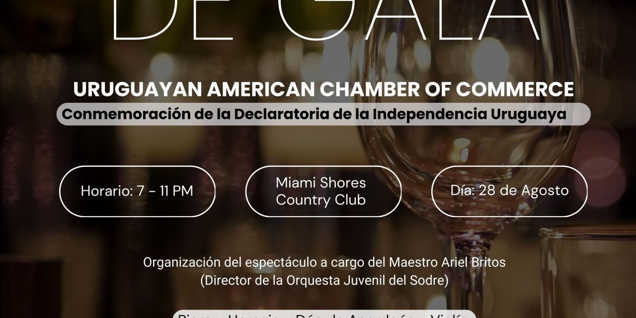 Cóctel de Gala por Declaratoria de la Independencia con presencia de la Alcaldesa de Miami, Danielle Levine