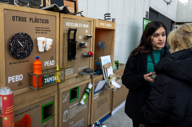 Ecocentro Prado: ¿cuánto material reciclable o en desuso recibió en su primer año de trabajo?