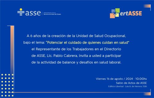 balance y desafíos en Salud Laboral_