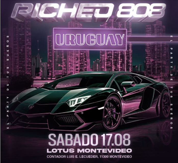 PICHEO 808: EL PARTY DE TUS SUEÑOS VUELVE A URUGUAY CON ENTRADAS AGOTADAS