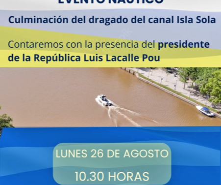 Culminación del dragado del canal de Isla Sola: ¿quién se hará presente?