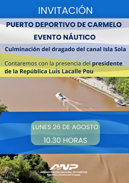 Culminación del dragado del canal de Isla Sola: ¿quién se hará presente?