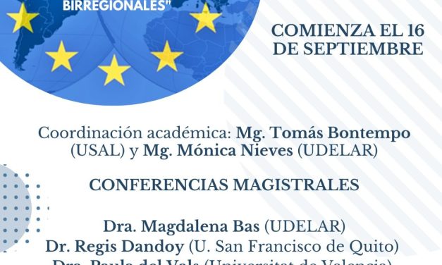 Seminario de formación «América Latina y la UE frente a la transición de poder mundial: presente y futuro de las relaciones birregionales»