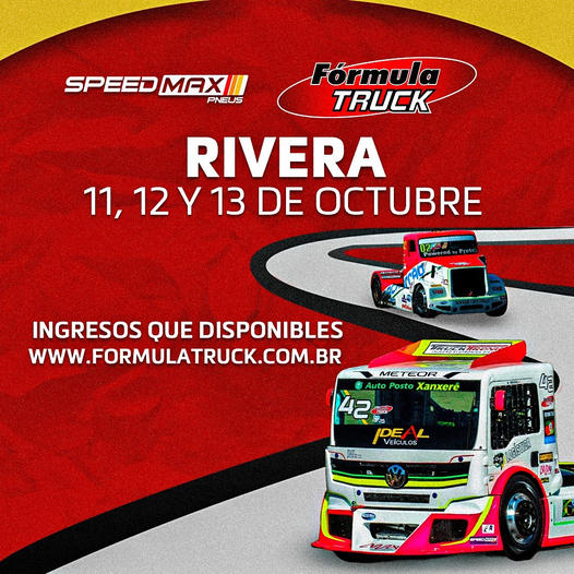 Fórmula Truck en Rivera