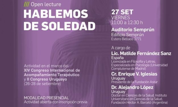 Evento de la Universidad Católica: Hablemos de soledad