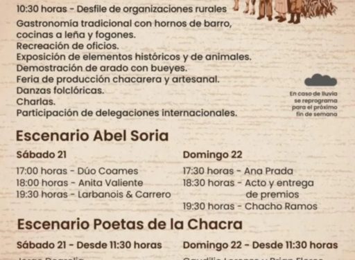 Fiesta de la Chacra: Día, lugar, actividades y artistas invitados