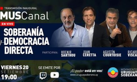 Movimiento Uruguay Soberano inaugura su canal: ¿por dónde se podrá ver?