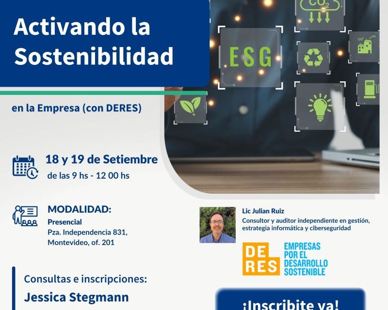 Curso Activando la sostenibilidad en la empresa