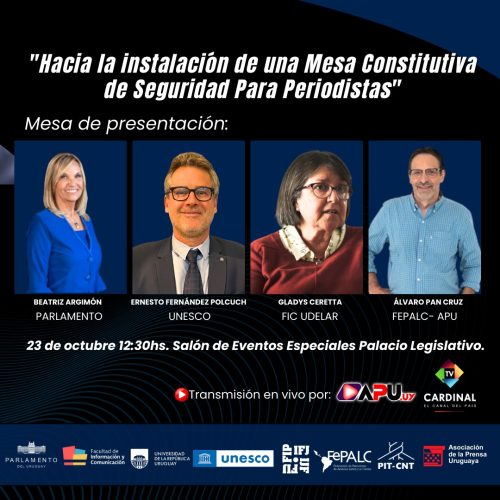 Mesa 1 Presentacion institucional