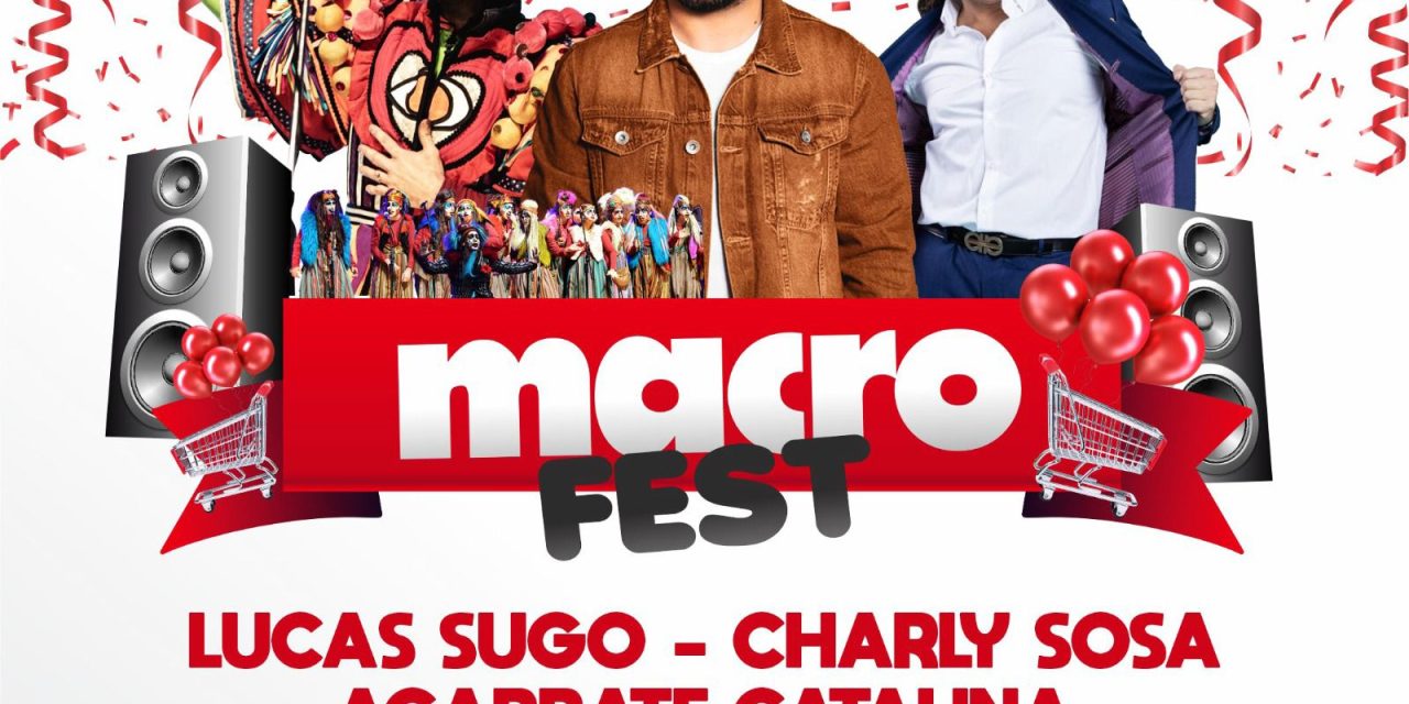 Macro Fest con Lucas Sugo, Charly Sosa y Agarrate Catalina