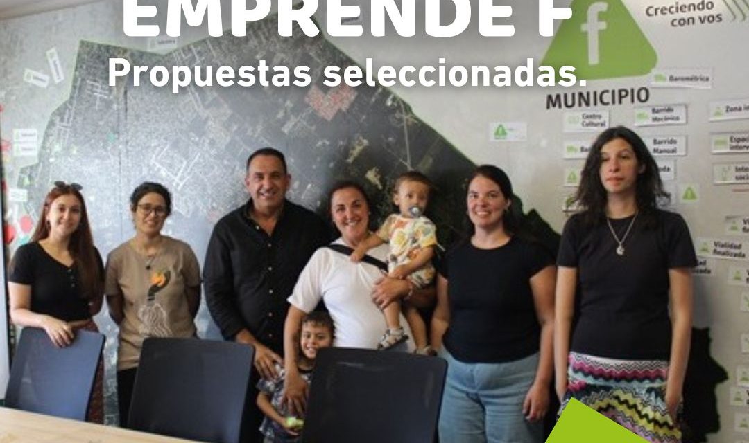 Propuestas seleccionadas por el Fondo Emprende F