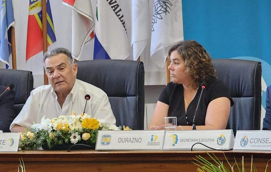 Carmelo Vidalín asume la presidencia del Congreso de Intendentes