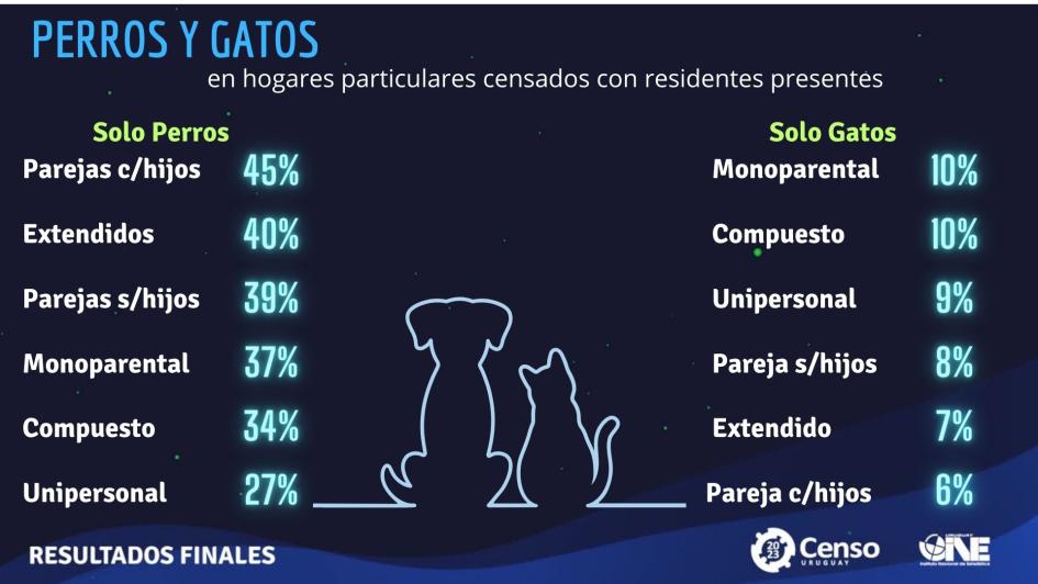 ¿En qué departamentos hay mayor promedio de perros y de gatos?